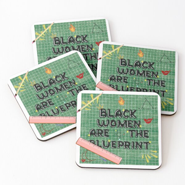 Item preview, Black Women are the Blueprint - Green designed and sold by PyxiBite.