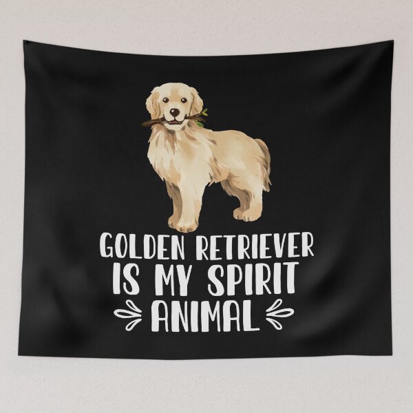 Item preview, golden retriever is My Spirit Animal designed and sold by GabbyKash.