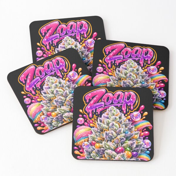 Item preview, Zoap Graffiti Print | Fruity Sweet Hybrid Strain Typography | Euphoric 420 designed and sold by WAUZ.