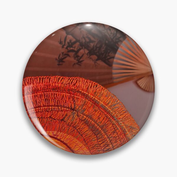 Item preview, Orange Wire Lamp and Japanese Paper Fan designed and sold by Kainicram.