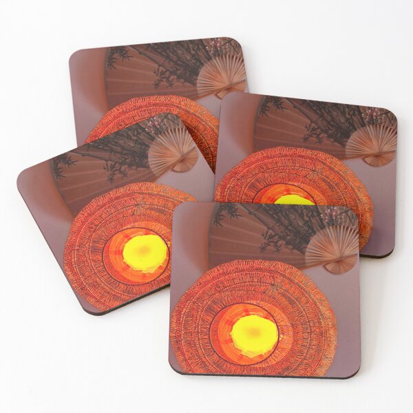 Item preview, Orange Wire Lamp and Japanese Paper Fan designed and sold by Kainicram.