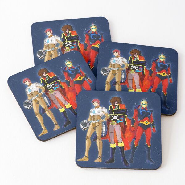 Item preview, Albator Actarus, Captain Flam designed and sold by Elyo-Kinoko.