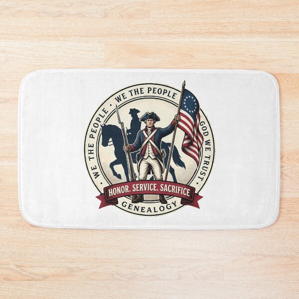 Item preview, Revolutionary War Ancestor Genealogy Emblem designed and sold by chattsuede.