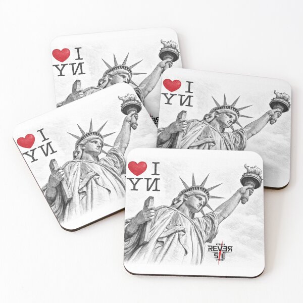 Item preview, I love new york sketch reverse designed and sold by reversereverse.