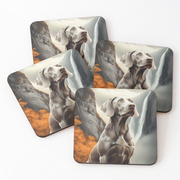Item preview, Weimaraner Dog by Waterfall designed and sold by PetsArt.