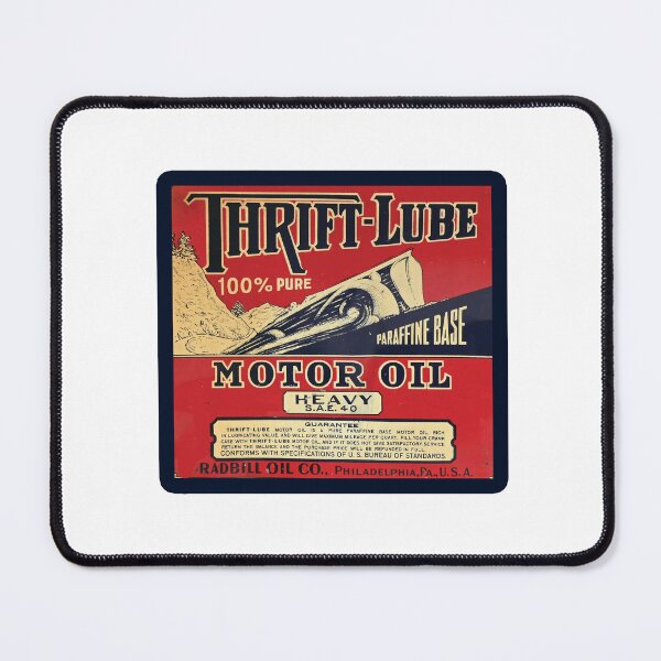 Item preview, Vintage Thrift Lube Motor Oil designed and sold by QuayTradingCo.