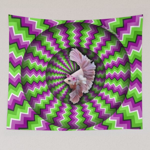 Item preview, Trippy Betta Fish Vortex designed and sold by oregharcoshal.