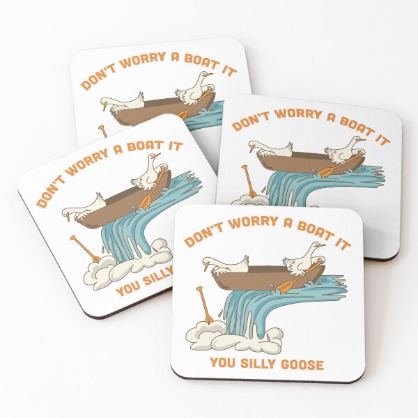 Item preview, Silly Goose Boat Pun designed and sold by WhimZOfficial.