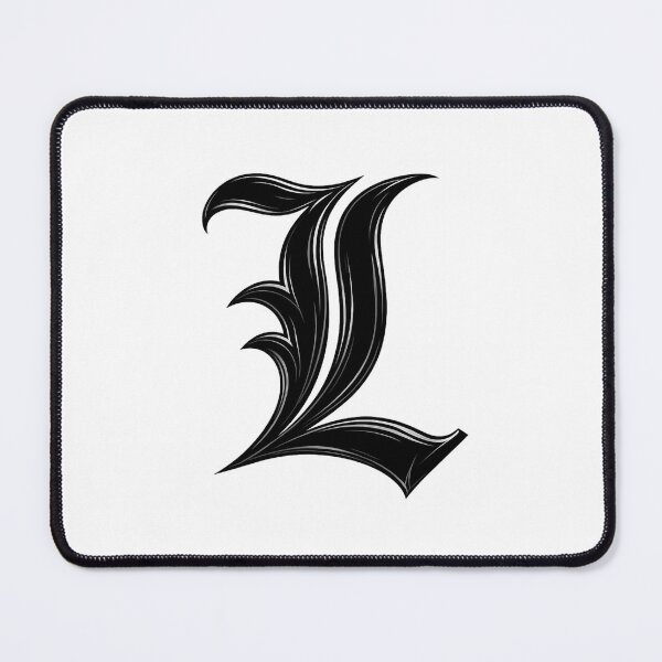 Item preview, Gothic L Logo Sticker | Dark Anime Monogram designed and sold by TokyoCraft.