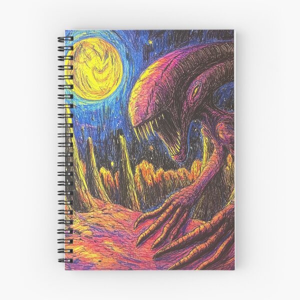 Aperçu de l'œuvre Clawed Moon Beast – Omega Days Horror créée et vendue par TechDreamscapes.