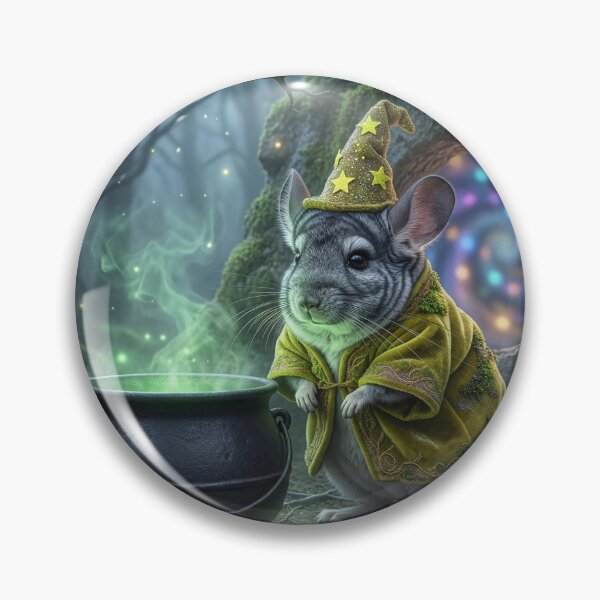 Item preview, Chinchilla Sorcerer Opens Portal to Another Dimension designed and sold by Tridentulus.