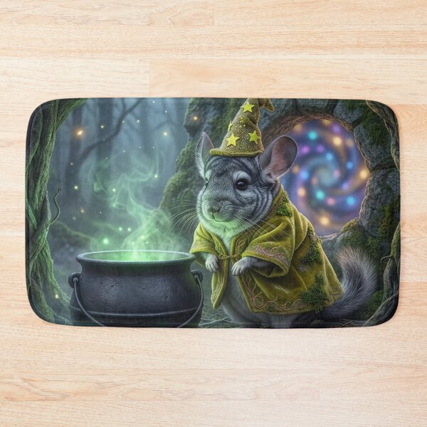 Item preview, Chinchilla Sorcerer Opens Portal to Another Dimension designed and sold by Tridentulus.