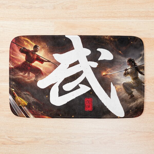 Item preview, Path of the Dragon – Wushu Shaolin Temple designed and sold by Fei Long Design Hub.