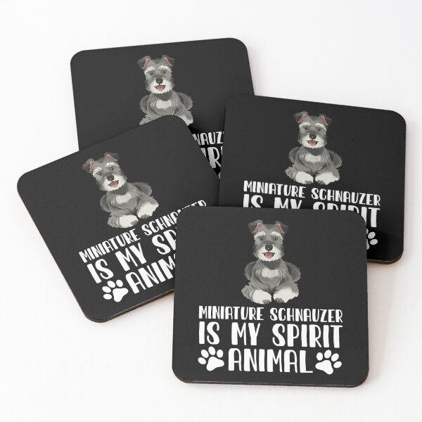 Item preview, Miniature Schnauzer is My Spirit Animal designed and sold by GabbyKash.