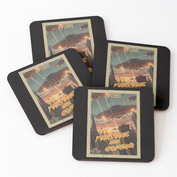 Item preview, The Martians are Coming designed and sold by joztees.