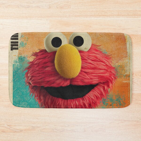 Item preview, Elmo Retro Sunny Japanese Kanji  designed and sold by AnimeArsenalPrints.
