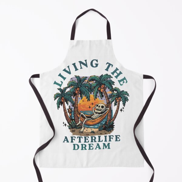 Item preview, Living The Afterlife Dream Funny Skeleton designed and sold by Region.