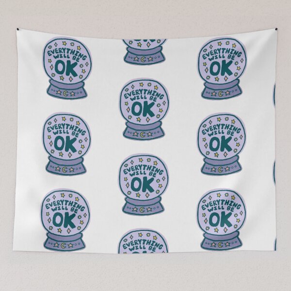 Item preview, everything will be ok crystal ball designed and sold by indie cottage.