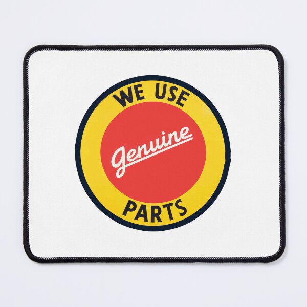 Item preview, Vintage We Use Genuine Parts designed and sold by QuayTradingCo.