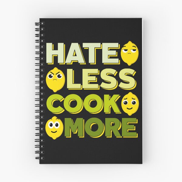 Item preview, Hate less cook more lemons designed and sold by Shedronpanda.