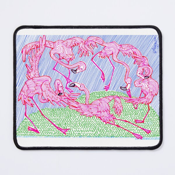 Item preview, Pink flamingo, dance designed and sold by Mevissart.
