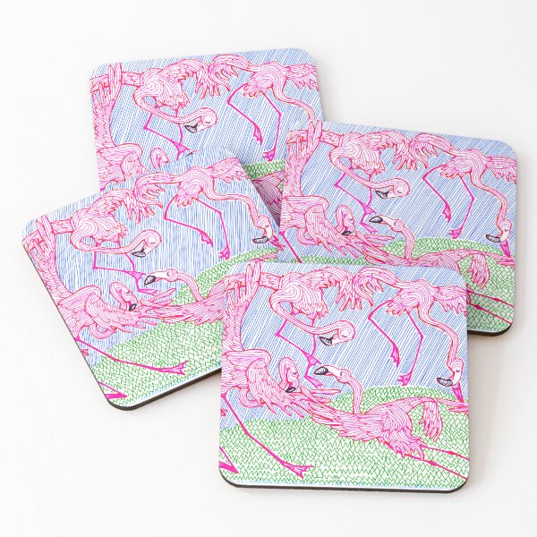 Item preview, Pink flamingo, dance designed and sold by Mevissart.