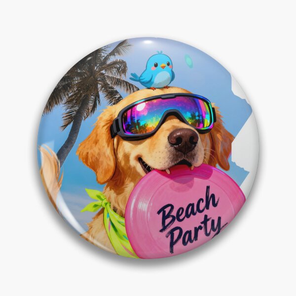 Item preview, Beach Party Birdie and Flynn designed and sold by Birdie and Flynn.