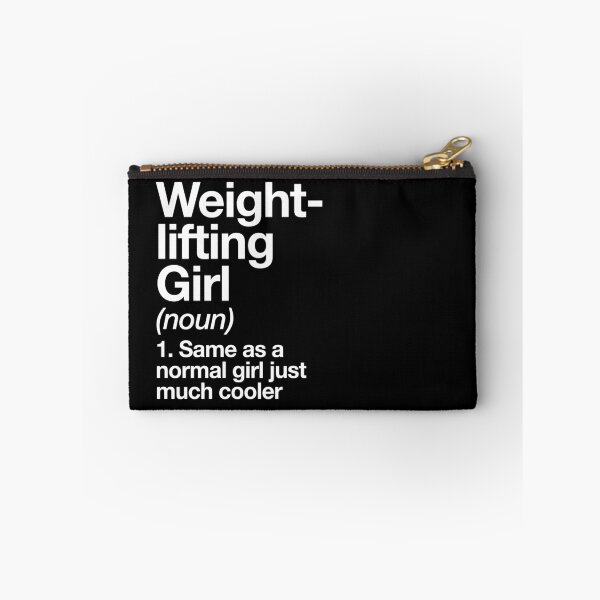 Item preview, Weightlifting Girl Definition Funny Sports Design designed and sold by yesqueen.