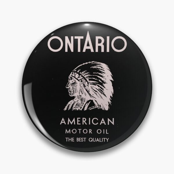 Item preview, Vintage Ontario American Motor Oil - White designed and sold by QuayTradingCo.