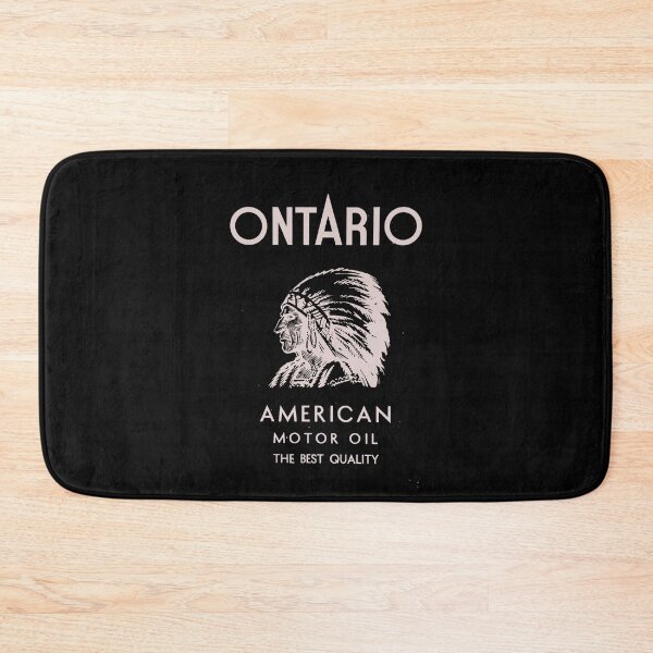 Item preview, Vintage Ontario American Motor Oil - White designed and sold by QuayTradingCo.
