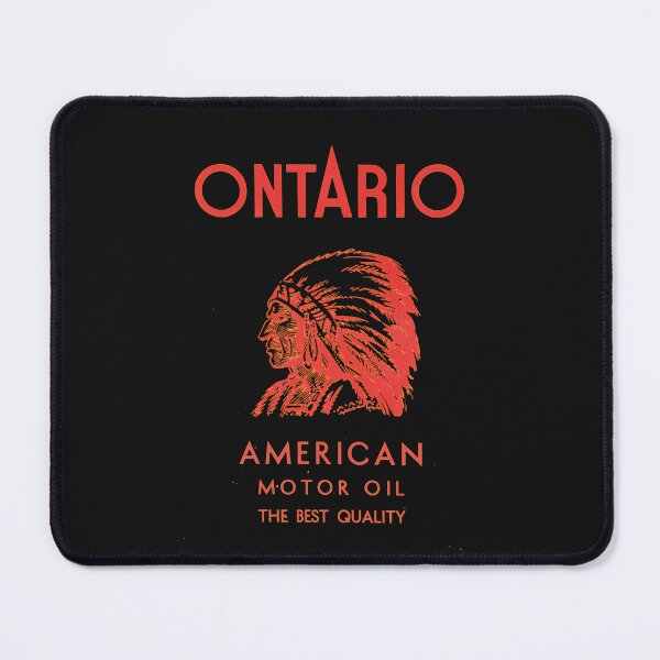 Item preview, Vintage Ontario American Motor Oil - Red designed and sold by QuayTradingCo.