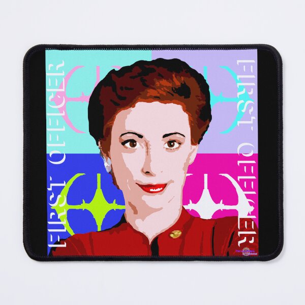 Item preview, Kira Nerys DS9 Pop art quad designed and sold by Lost Waters of Enceladus.