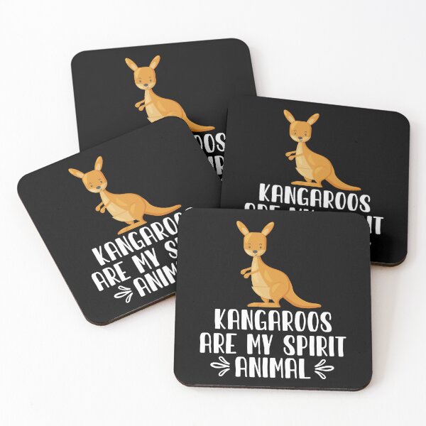 Item preview, Kangaroos Are My Spirit Animal designed and sold by GabbyKash.