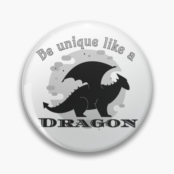 Item preview, Be Unique lika a Dragon - Black designed and sold by Biah!.