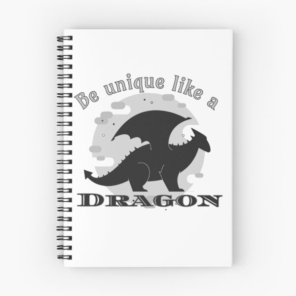 Item preview, Be Unique lika a Dragon - Black designed and sold by Biah!.