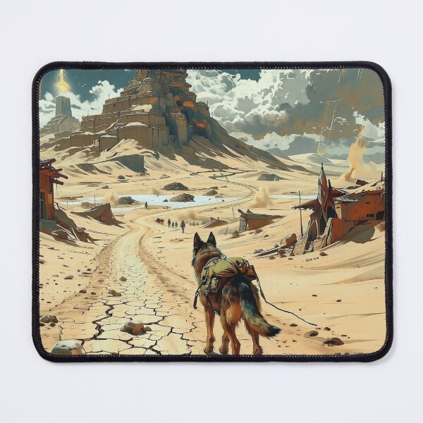 Item preview, German Shepherd in the wasteland designed and sold by The King's general goods.