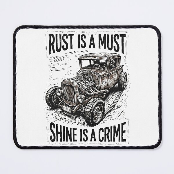 Item preview, Rusty Rat Rod Ford Model A Shine Is A Crime designed and sold by EKHOAISTORE.