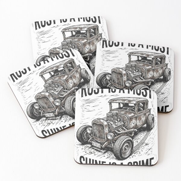 Item preview, Rusty Rat Rod Ford Model A Shine Is A Crime designed and sold by EKHOAISTORE.