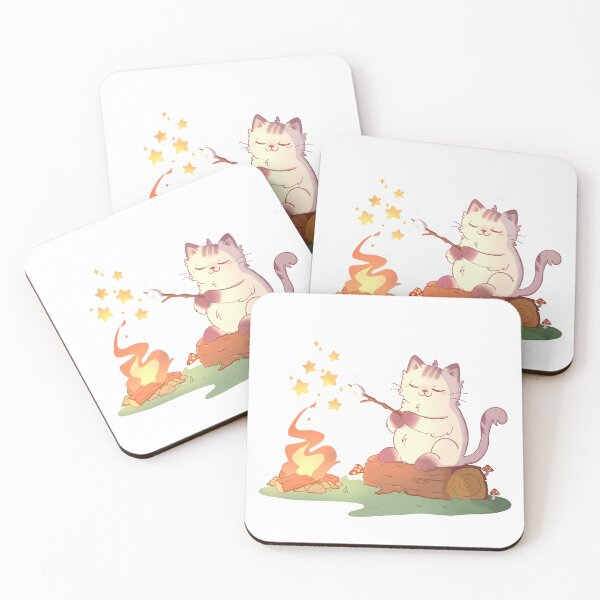 Item preview, Cat at summer camp designed and sold by Rojasole.
