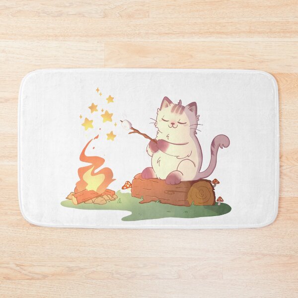 Item preview, Cat at summer camp designed and sold by Rojasole.