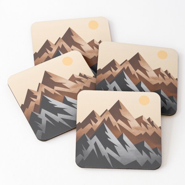 Item preview, MAJESTIC MOUNTAINSCAPE—Modern Minimalist Design designed and sold by Wander X Design.