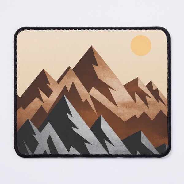 Item preview, MAJESTIC MOUNTAINSCAPE—Modern Minimalist Design designed and sold by Wander X Design.