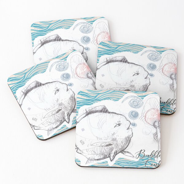 Item preview, Bubbles Contest - Fish and Girl (Original Drawing by ACCI) designed and sold by VanyssaGraphics.