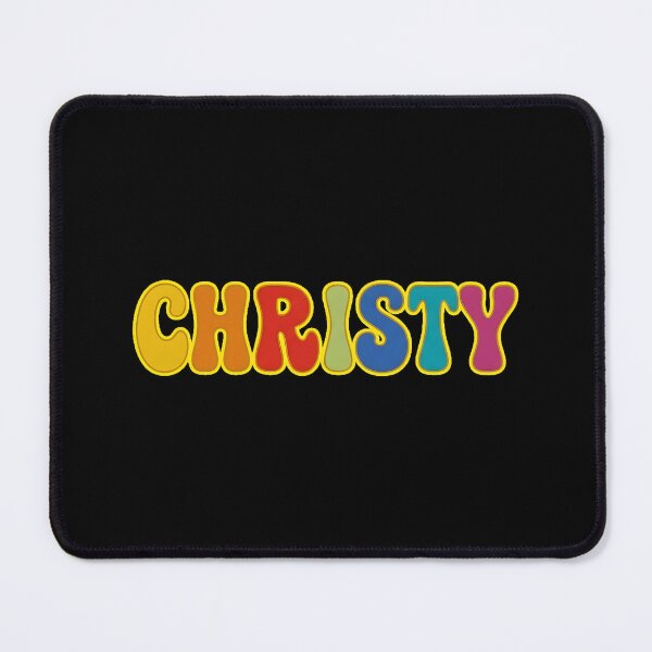 Item preview, ❤️ Christy Personalized Name Wavy Retro Shirt, Coffee Mug, Sticker Gift designed and sold by HelixPedia.