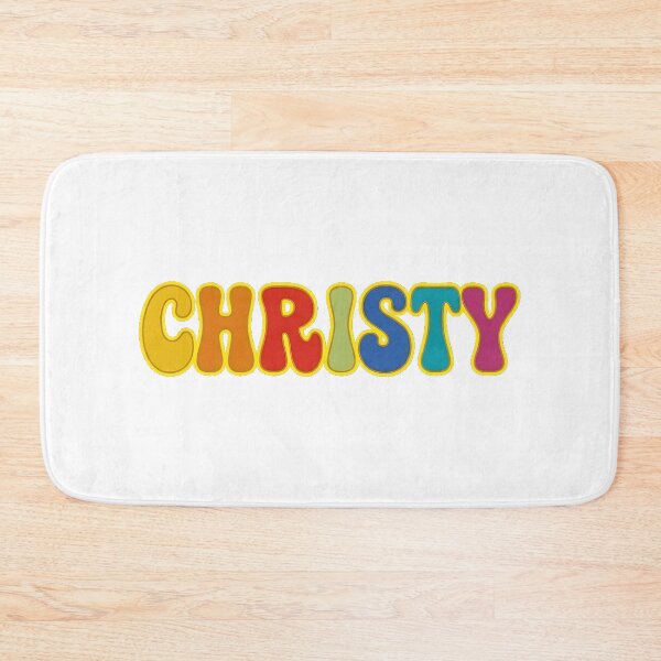 Item preview, ❤️ Christy Personalized Name Wavy Retro Shirt, Coffee Mug, Sticker Gift designed and sold by HelixPedia.