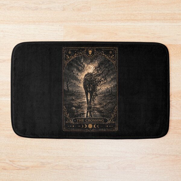Item preview, The Crossing - Wolf Pack - Tarot Card designed and sold by Coral Surprise Studio | Playful & Dreamy Designs.