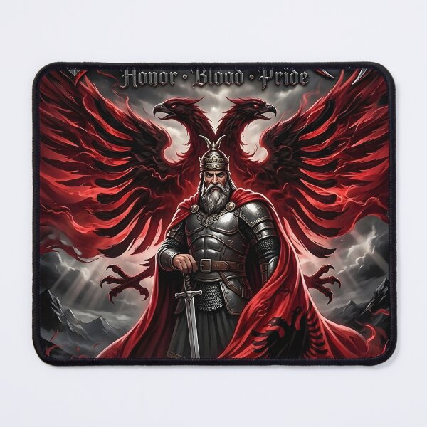 Item preview, Albanian Double-Headed Eagle – Honor Blood Pride designed and sold by VoidAnimeStudio.