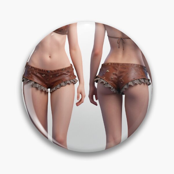 Item preview, A woman in a brown bikini standing on transparent background designed and sold by Creative88Art.