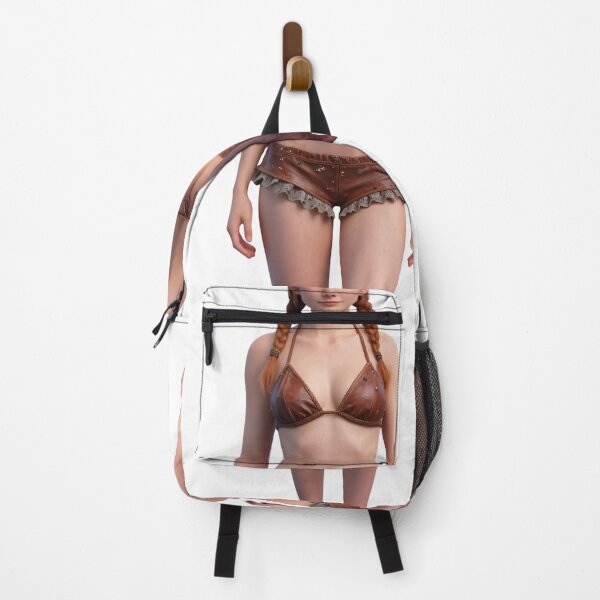 Item preview, A woman in a brown bikini standing on transparent background designed and sold by Creative88Art.