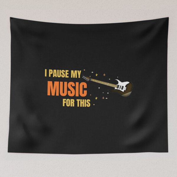 Item preview, I Pause My Music For This – Funny Music Lover Gift Vintage Design designed and sold by Joyful-Pixel.